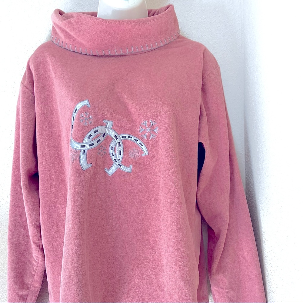 🎀 Cabela’s fleece mock turtleneck size Large